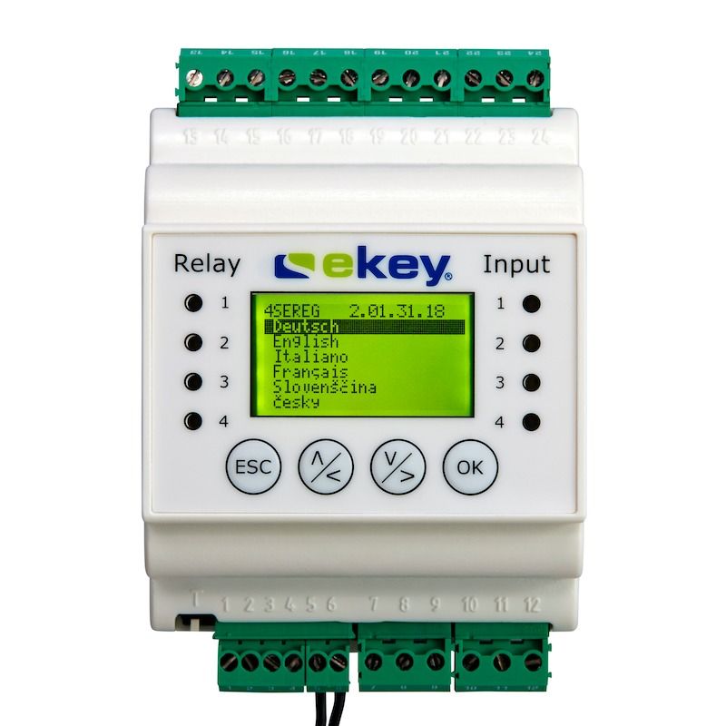 ekey multi Steuereinheit REG 4 Relais