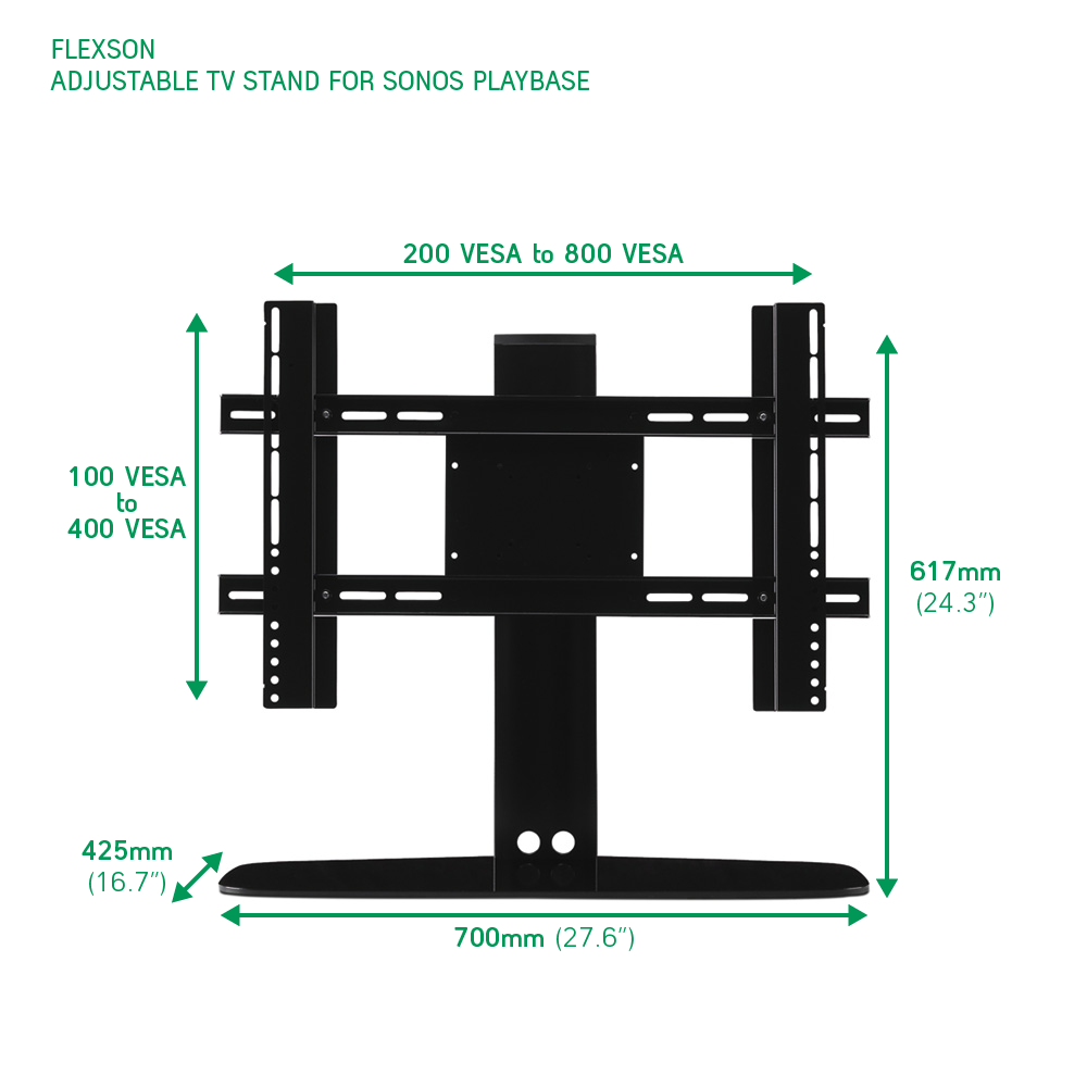 Flexson TV-Stand für Sonos Playbase