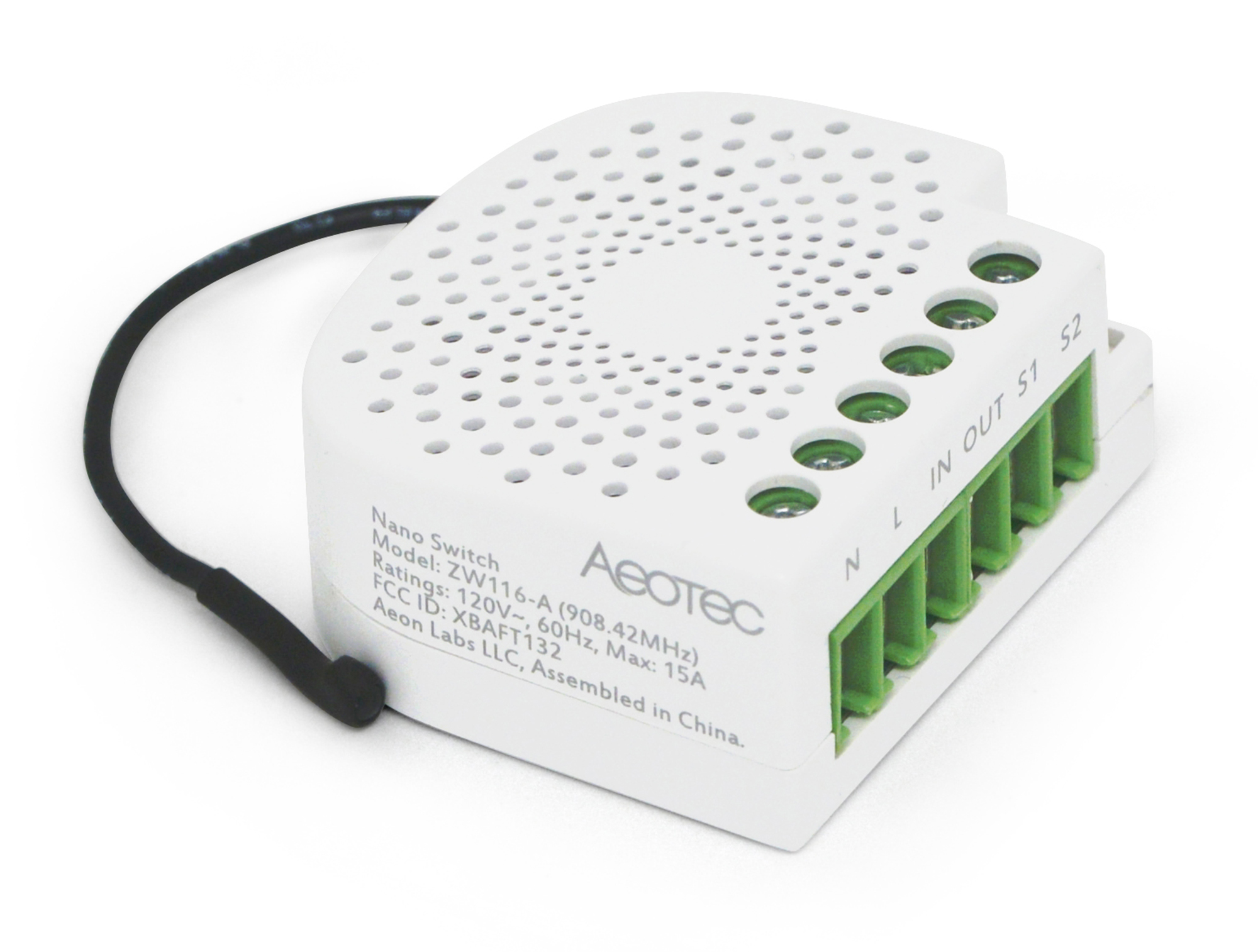 Aeotec Nano Switch mit Energiemessfunktion