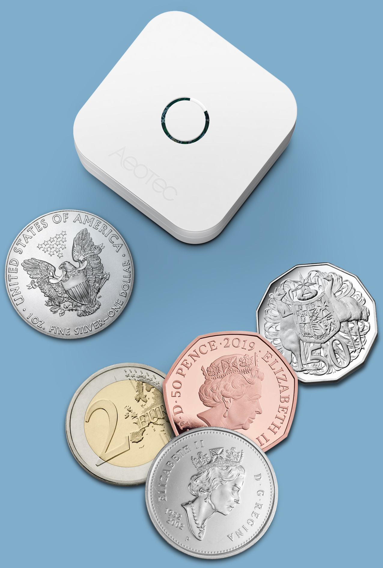 Aeotec aërQ Temperatur- und Feuchtigkeitssensor