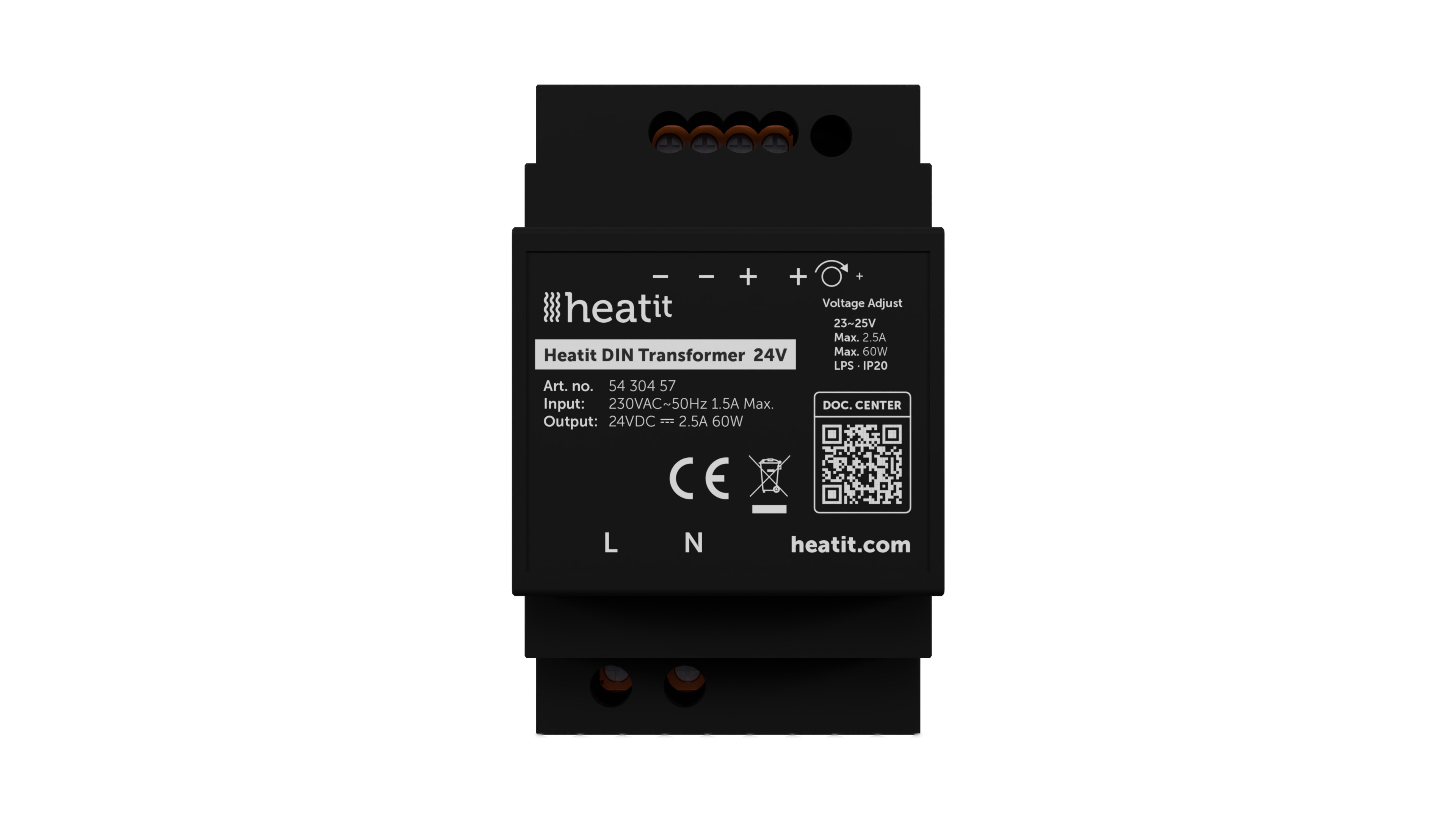 Heatit DIN Transformer 24 V
