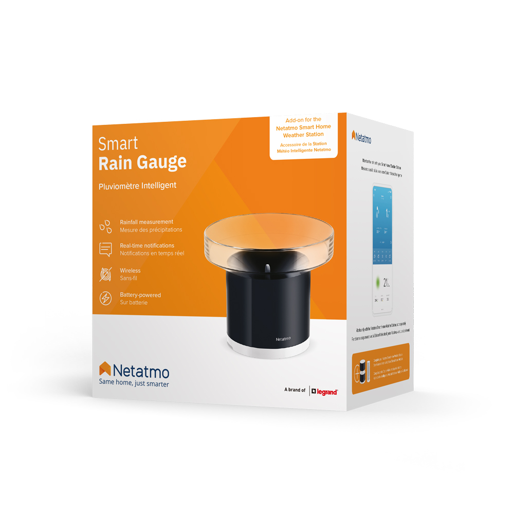 Netatmo Smarter Regenmesser – Zusatzmodul für Netatmo Wetterstation