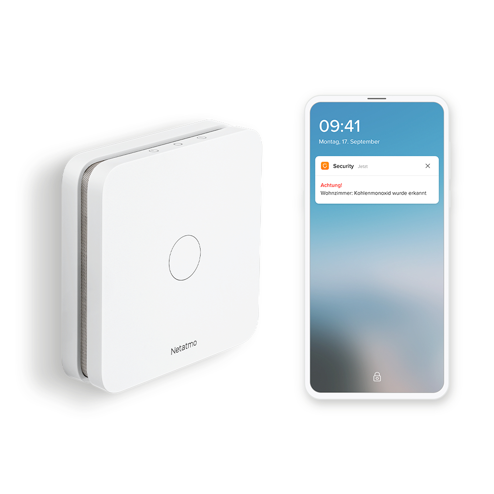 Netatmo Smarter Kohlenmonoxidmelder