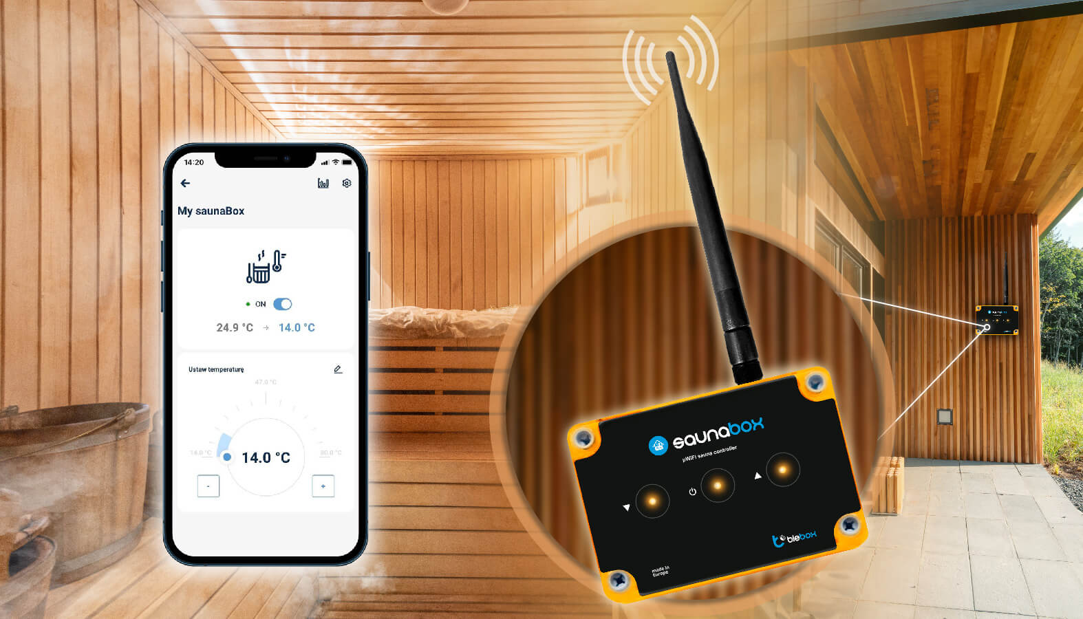 blebox saunaBox PRO