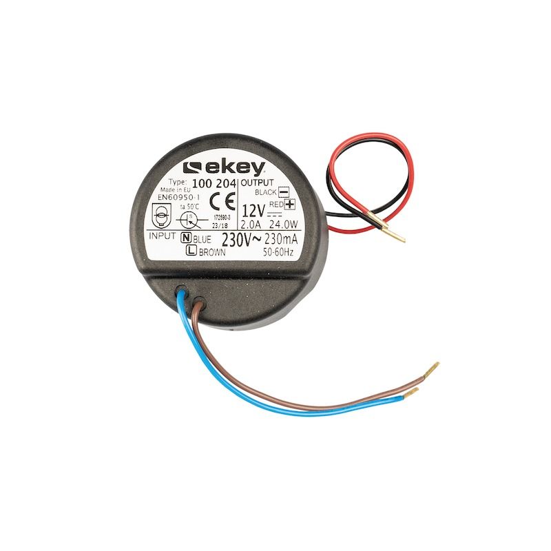 ekey Unterputznetzteil 230 VAC – 12 VDC – 2 A