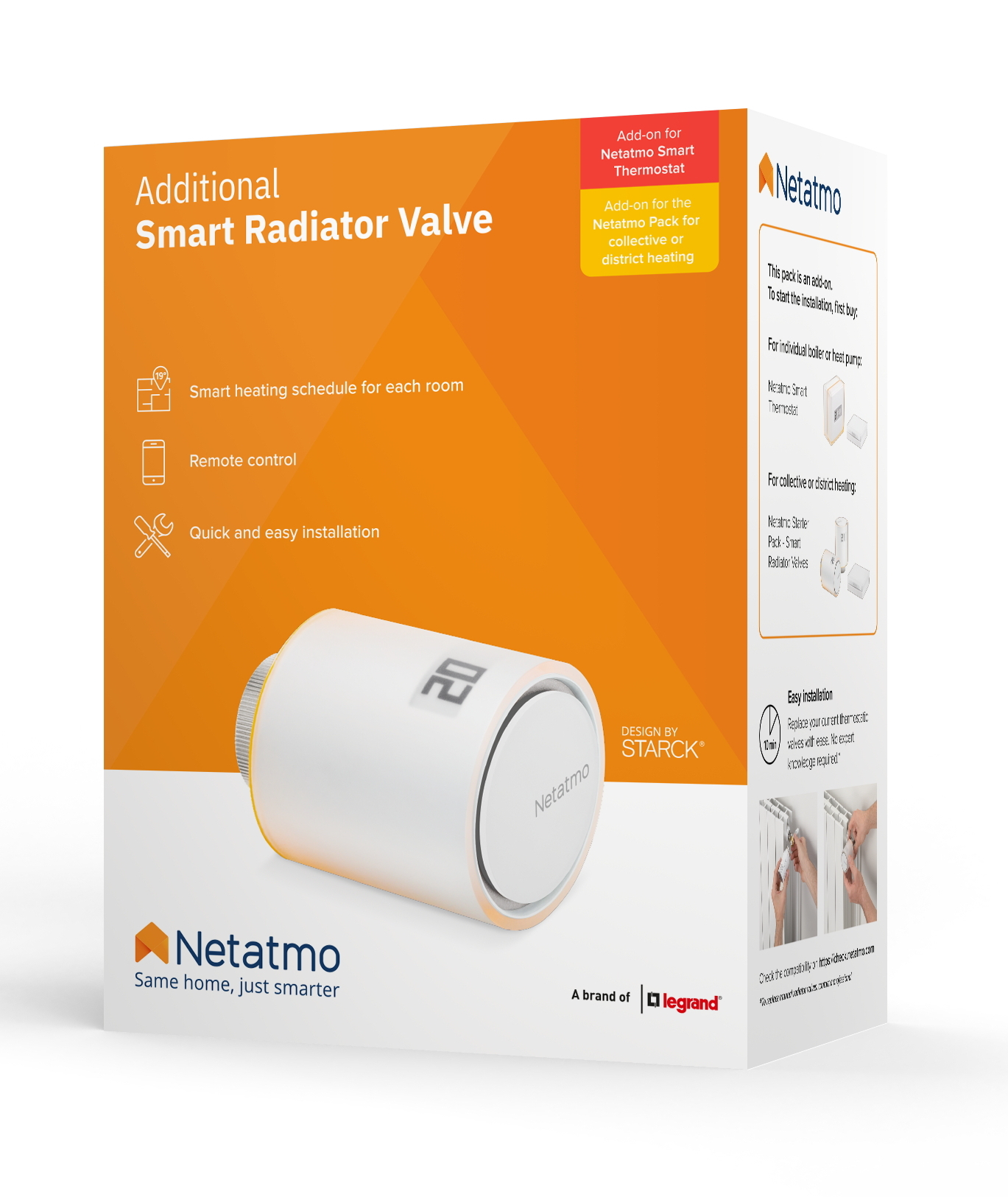 Netatmo Smartes Heizkörperthermostat