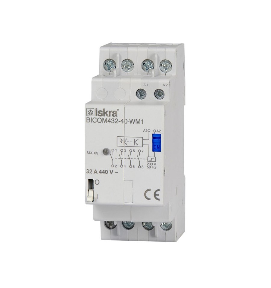 Qubino Smart Meter Zubehör BICOM432-40-WM1 Bistable Switch
