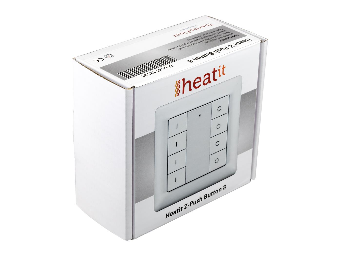 Heatit Z-Push Button 8