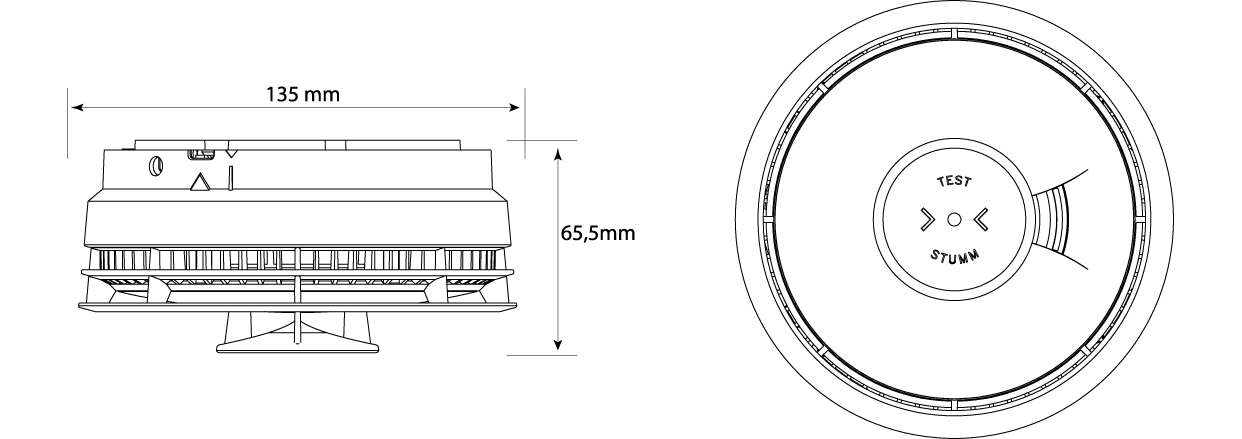 Ei Electronics Rauchwarnmelder Ei6500-OMS