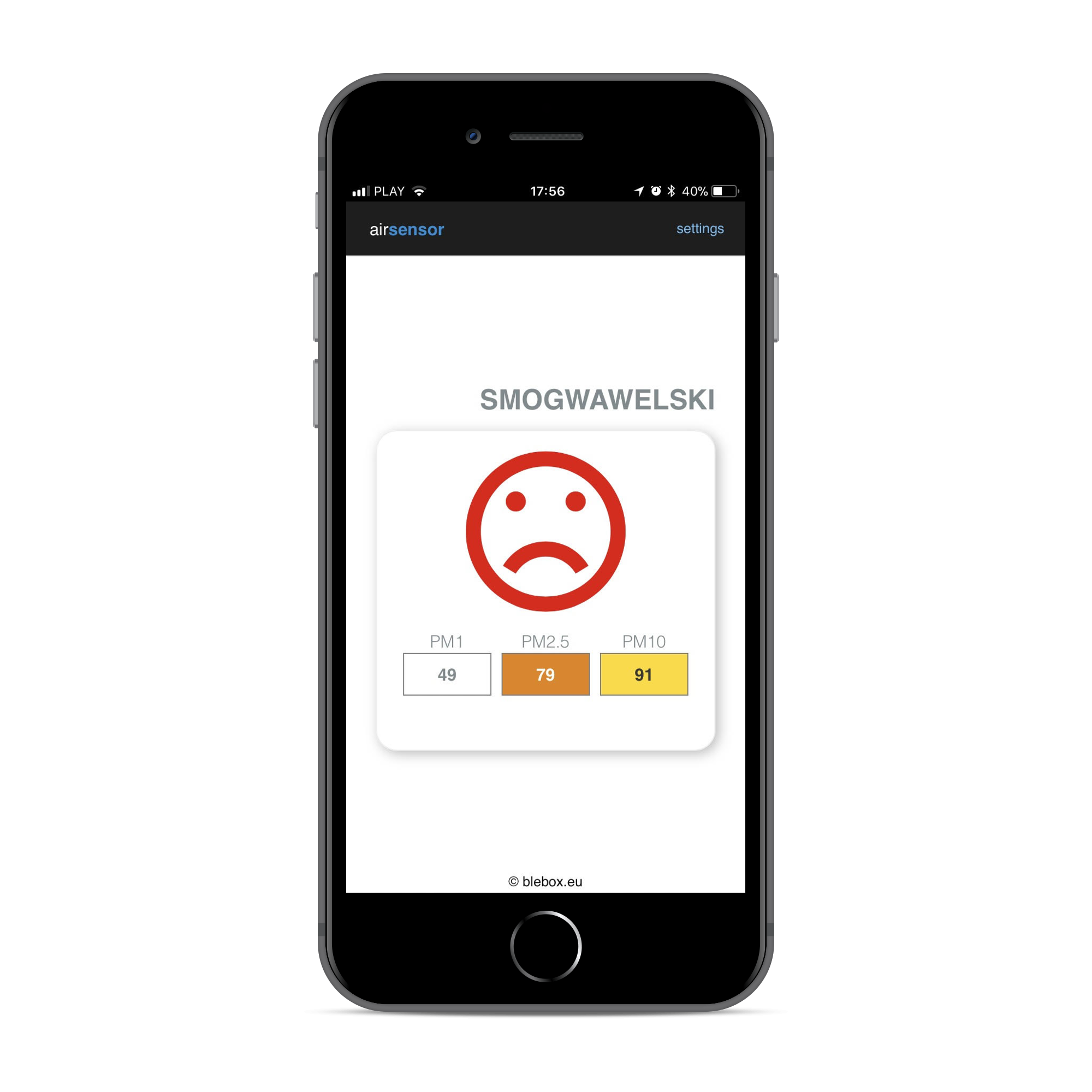 blebox airSensor
