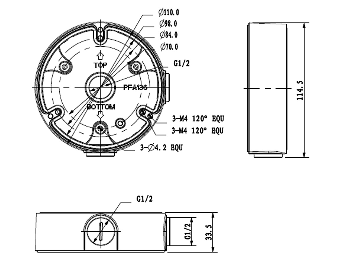 lunaIP AB12 Anschlussbox
