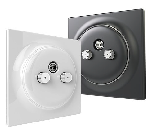 FIBARO Walli N TV-SAT Outlet