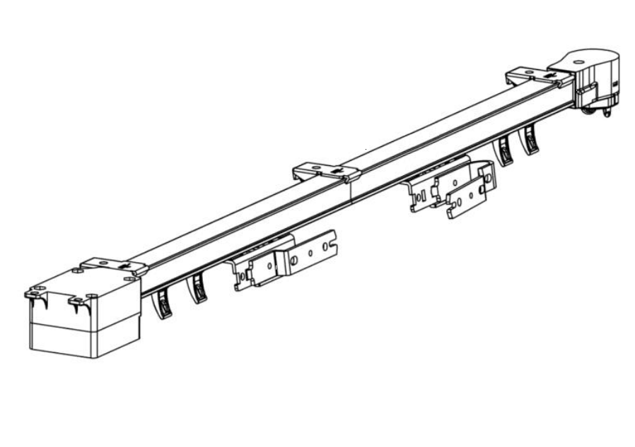 Mio Decor Elektrische Vorhangschiene Shuttle L – Microflex