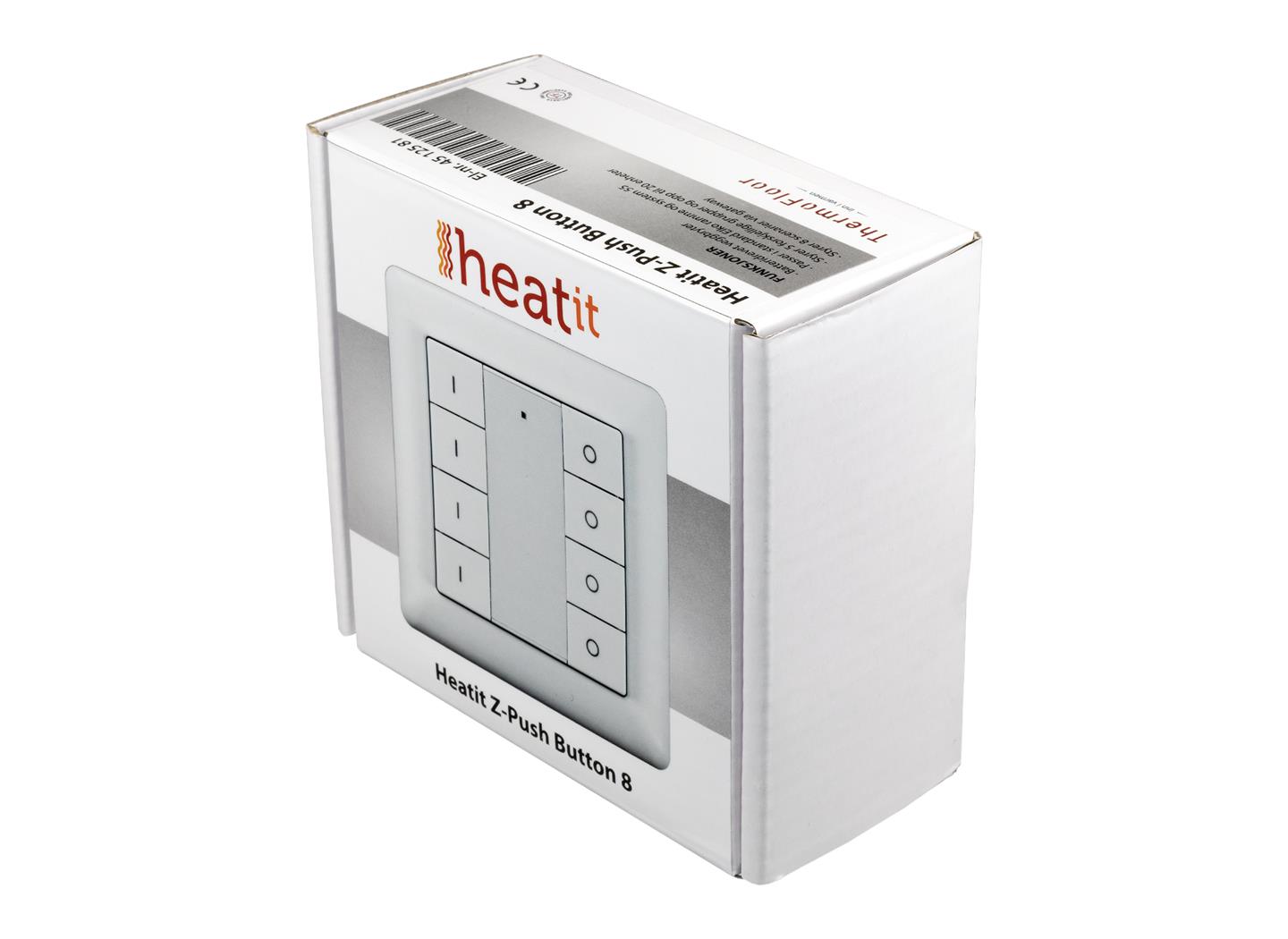 Heatit Z-Push Button 8