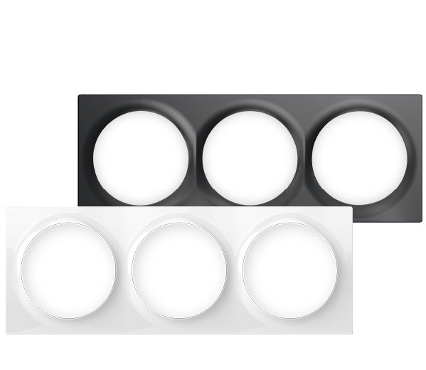 FIBARO Walli Triple Cover Plate