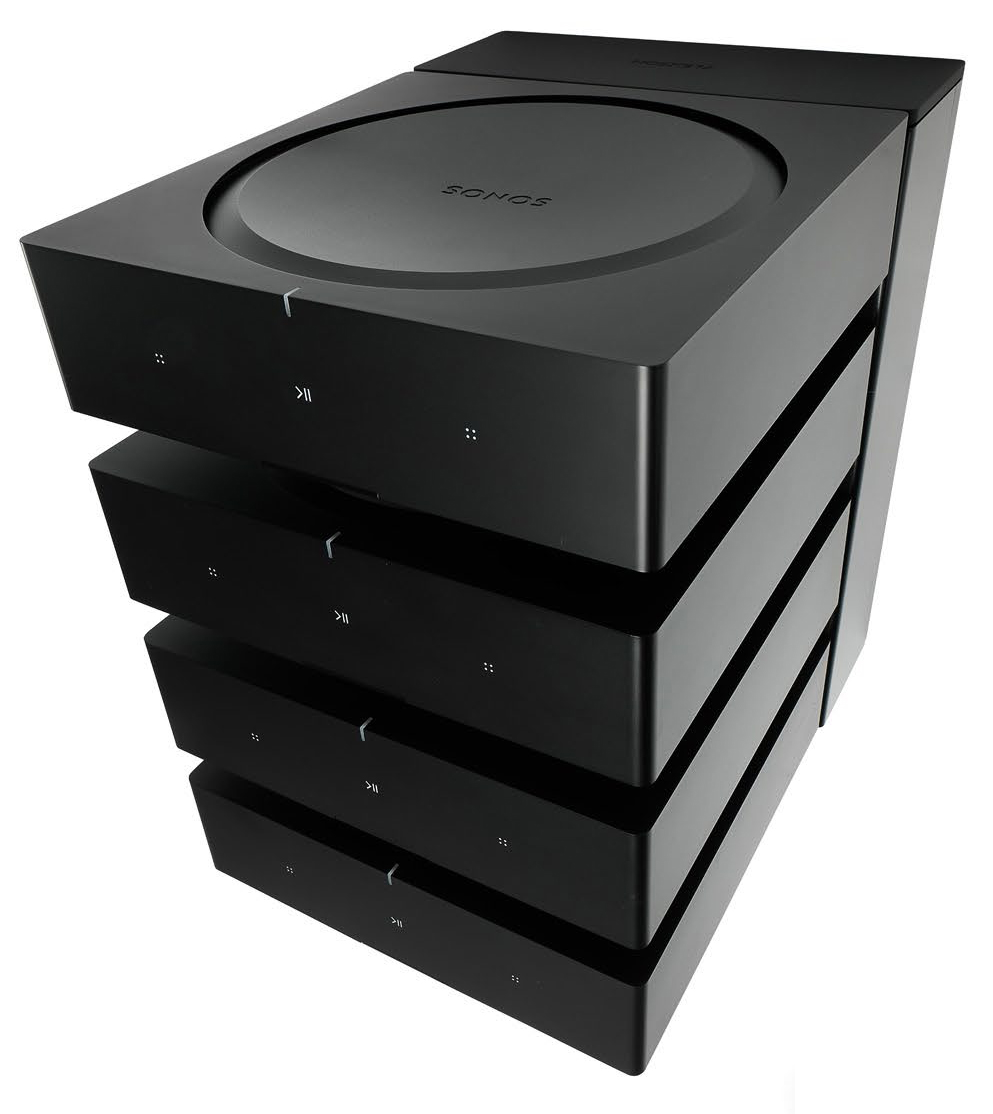 Flexson Dock für 4 Sonos Amp