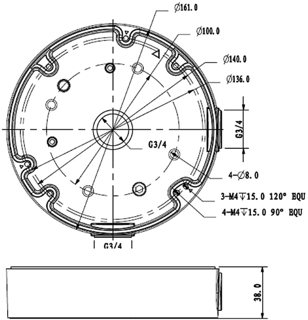 lunaIP AB9 Anschlussbox