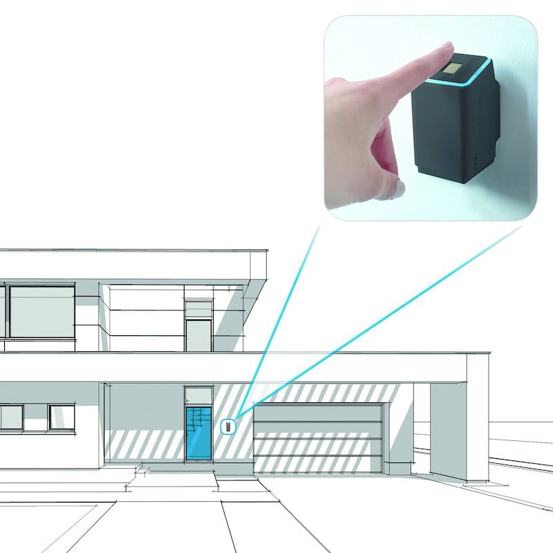 ekey uno Fingerprint mit Funk für Nuki Smart Lock