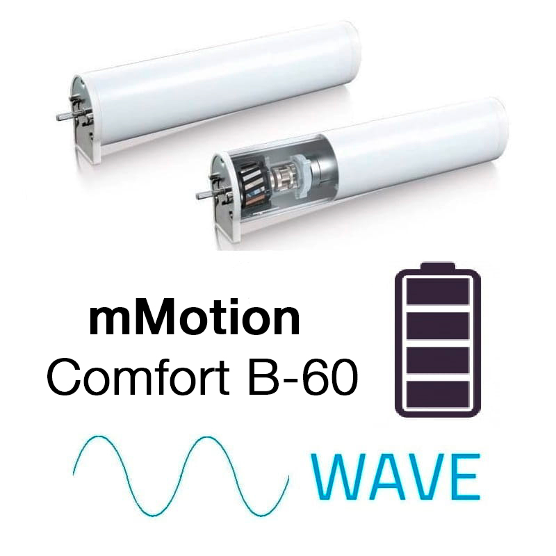 Mio Decor Elektrische Vorhangschiene mMotion Akku – Wave