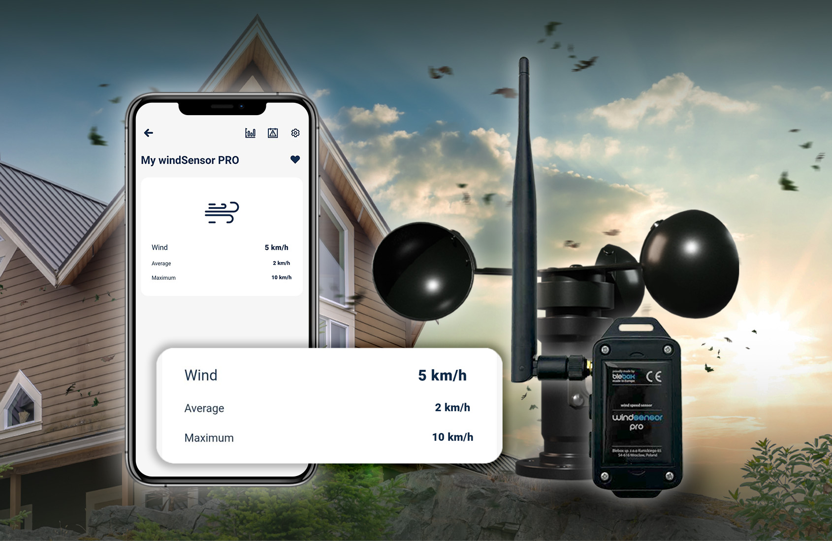 blebox windSensor PRO