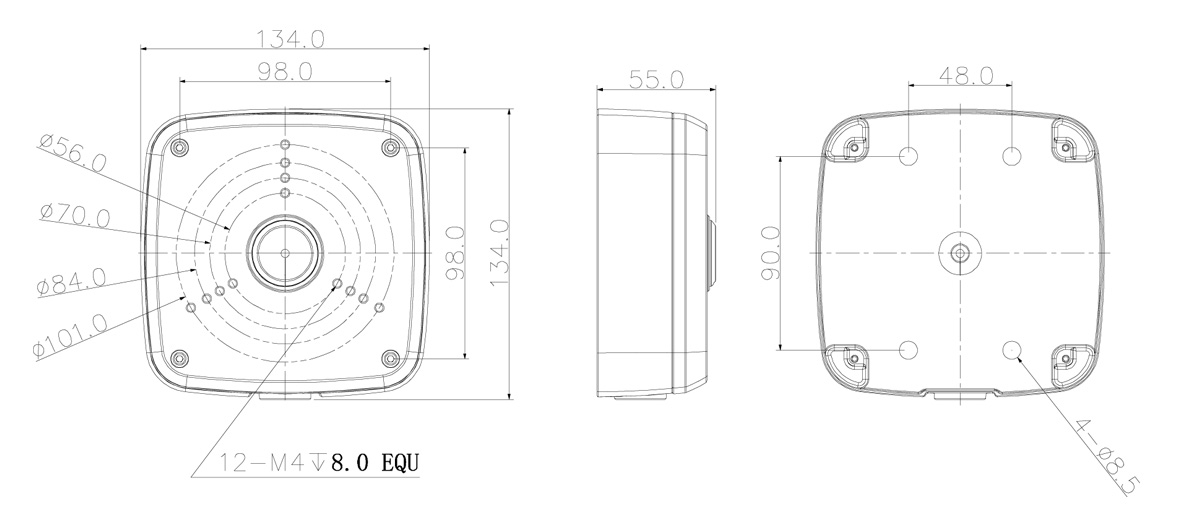 lunaIP AB6 Anschlussbox (IP66)
