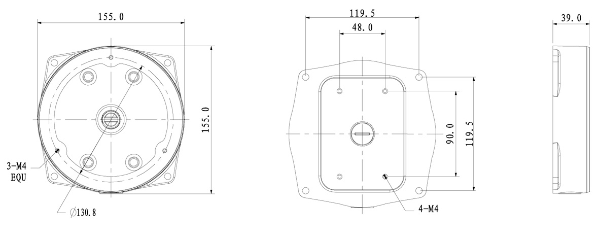 lunaIP AB8 Anschlussbox (IP66)