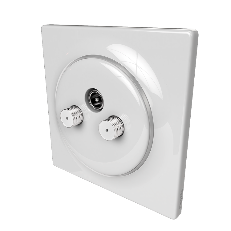 FIBARO Walli N TV-SAT Outlet